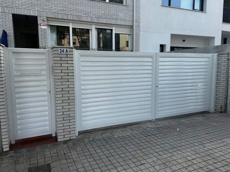 Valla sin mantenimiento